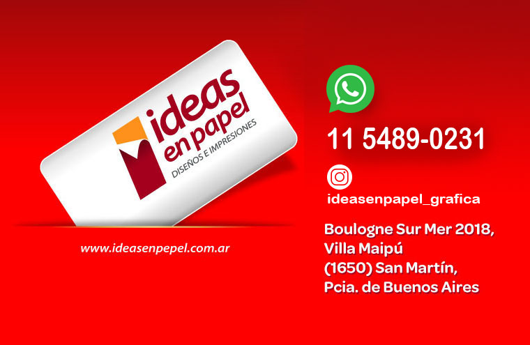 ideas en papel